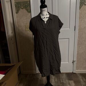Thread & Supply Charcoal Dress